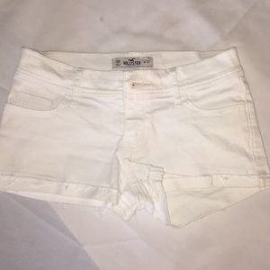 White Hollister Shorts